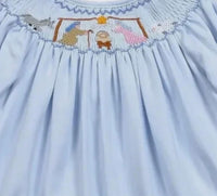 Baby Loren - Kid's Nativity Smocked Pant Set