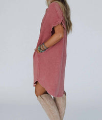 Three Bird Nest - Heavenly Days Button Up Dress