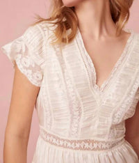 Loveshackfancy - Alik Lace Mini Dress