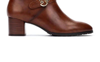 PIKOLINOS Women's Calafat Heeled Ankle Boots in cuero - women's shoe