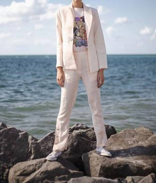 Las Sureñas - Linen V-neck Blazer