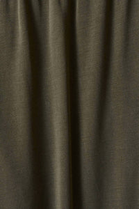 GILLI Elastic Waist Drawstring Wide Leg Pants in olive - women's pants - view 8