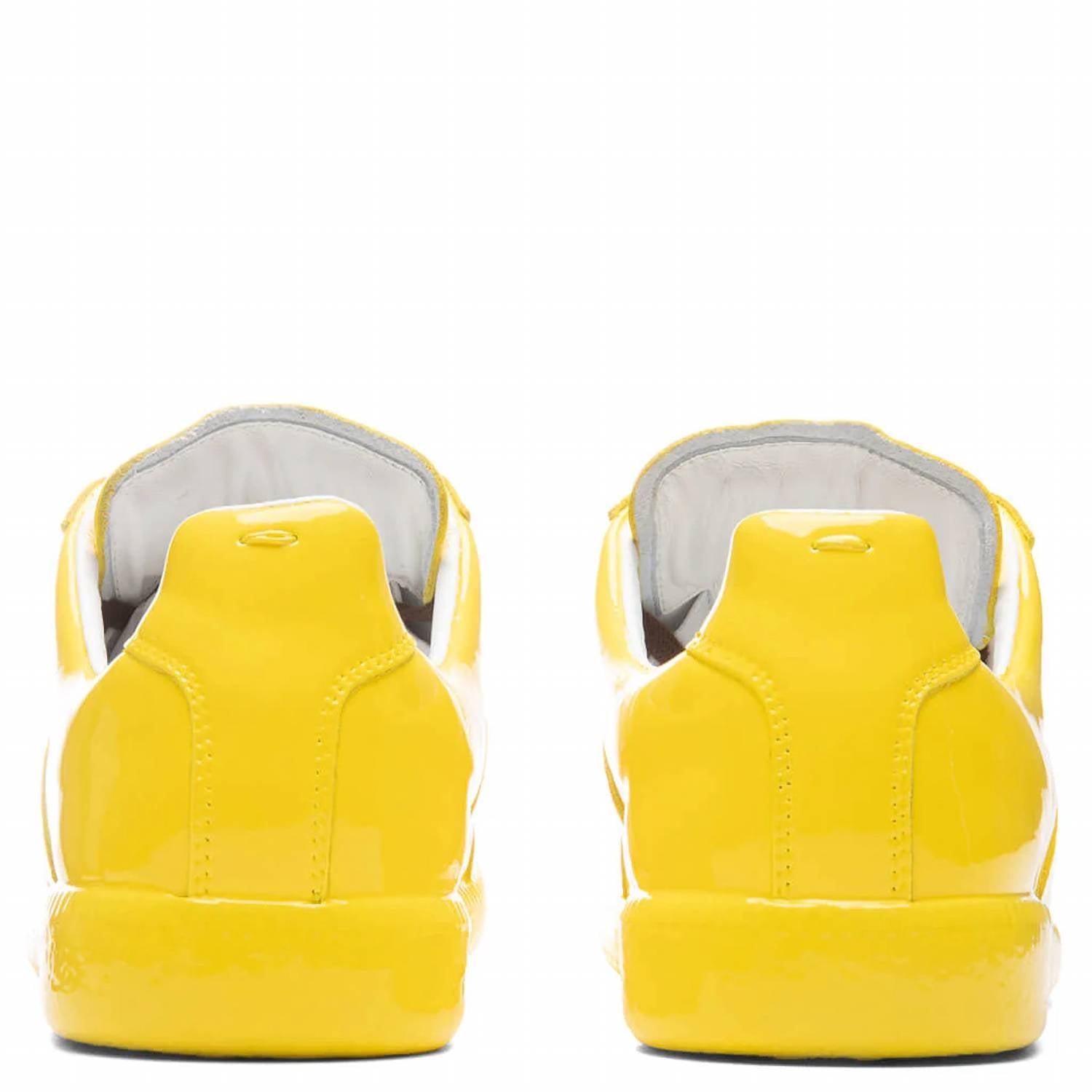 Maison Margiela Unisex The Replica Sneakers in spectra yellow - women's sneaker - alternate view