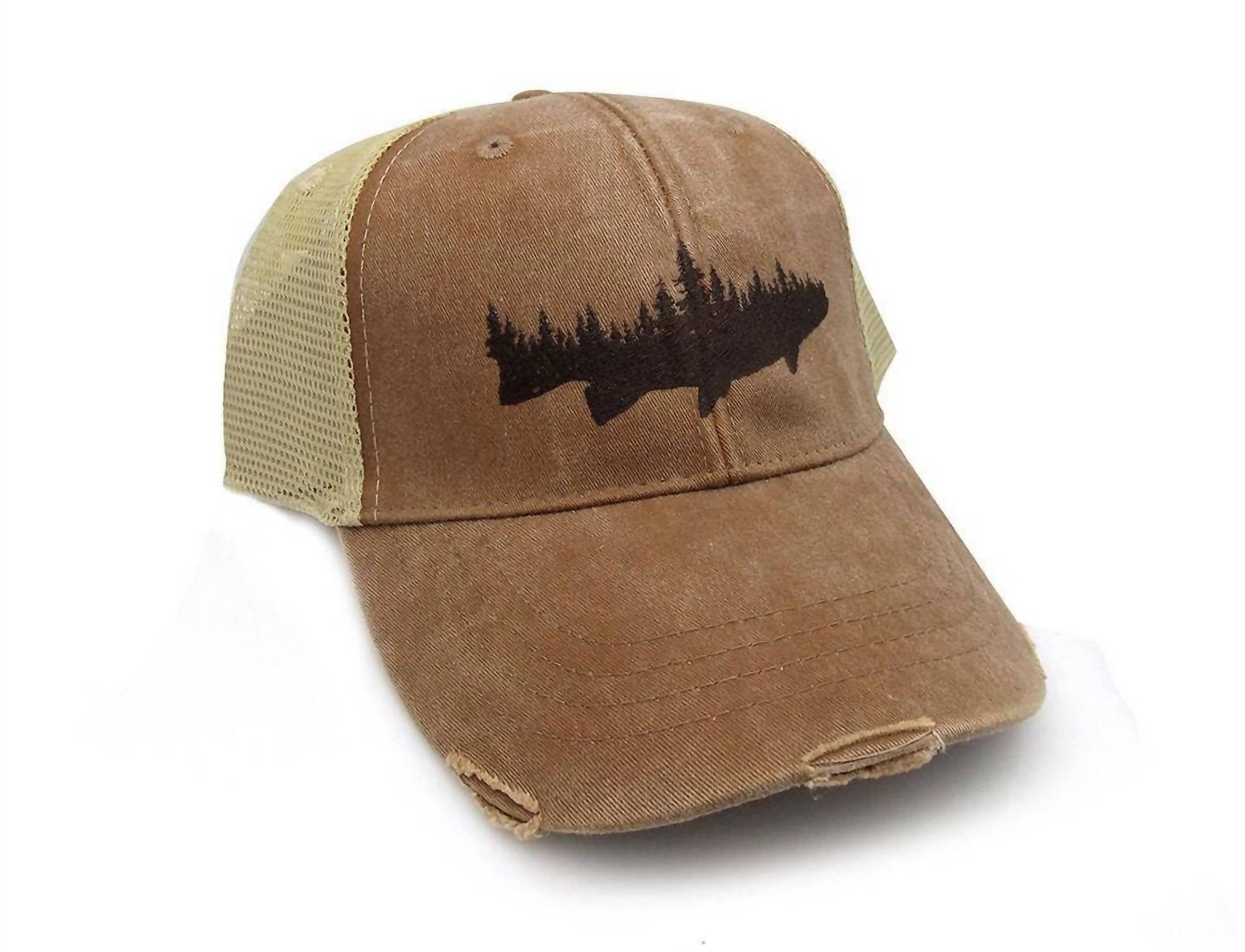 Black Lantern - Men's Fish & Forest Trucker Hat