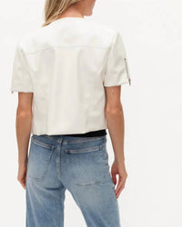 Six/Fifty - Suri Leather Moto Jacket