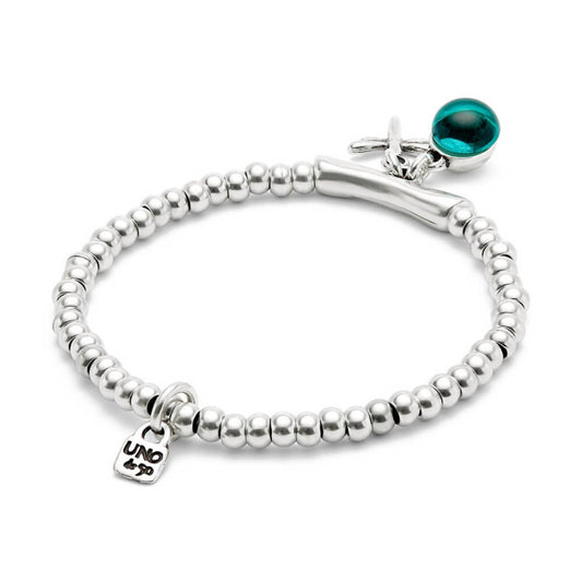 Unode50 - Women's Green Stone Bracelet
