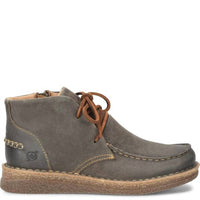 Born Women's Analia Moc-toe Ankle Boot in dark gray - women's shoe