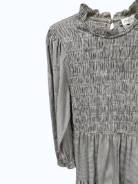 She + Sky - Women's Stripe Ruffle Dress