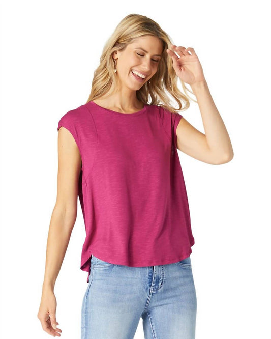 Coco + Carmen - SELENA CAP SLEEVE TEE TOP