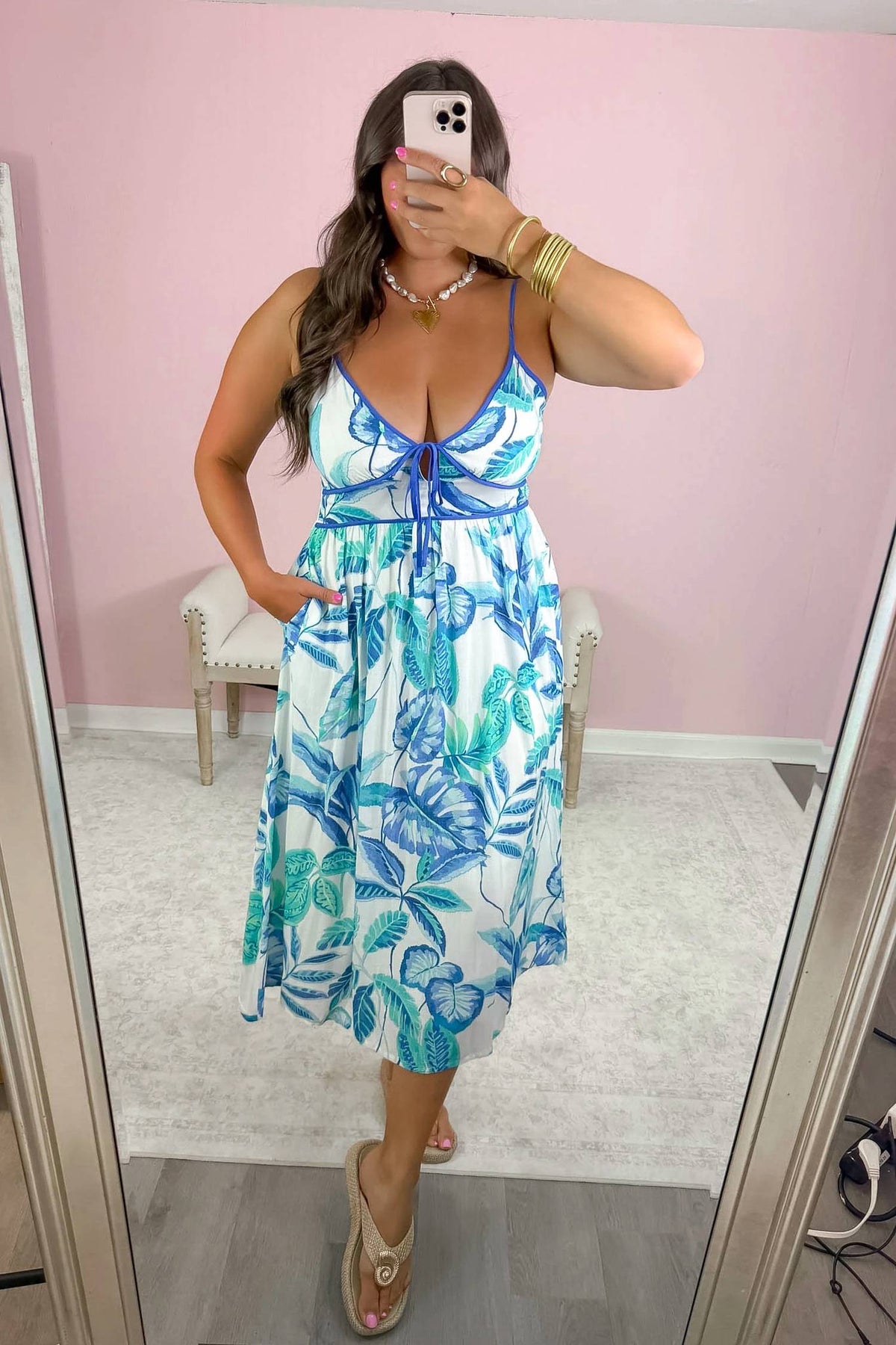 Illa Illa - Azure Isles Maxi Dress