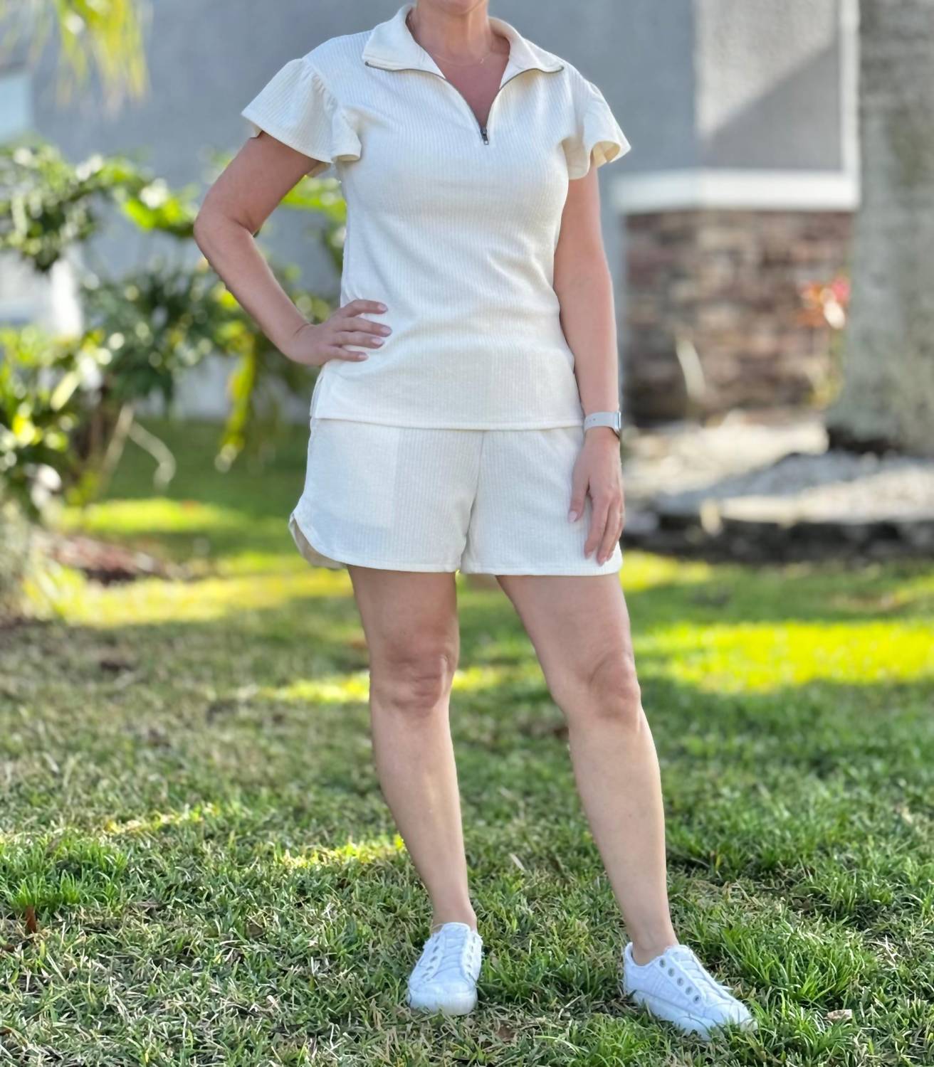 Southern Grace - Sydney Quarter Zip Top