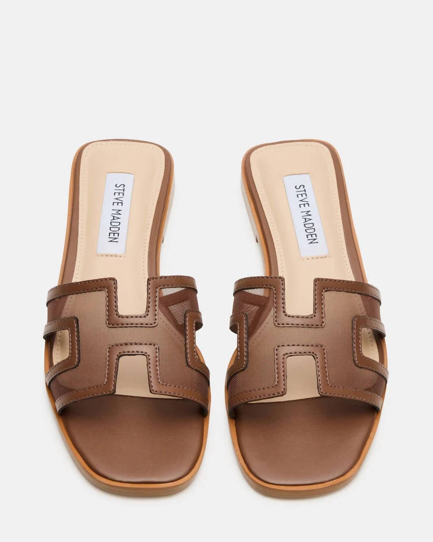 STEVE MADDEN Women's Haydn Mesh Sandals in brown - women's sandal - view 4