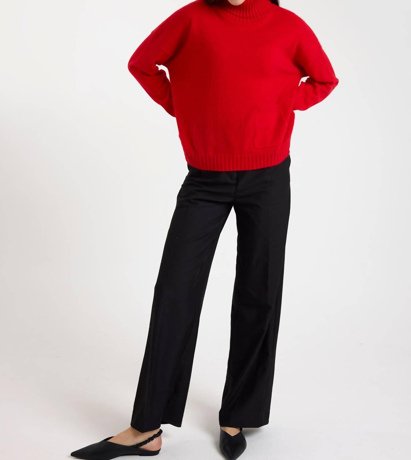 Brodie Cashmere - Pippin Roll Neck Jumper