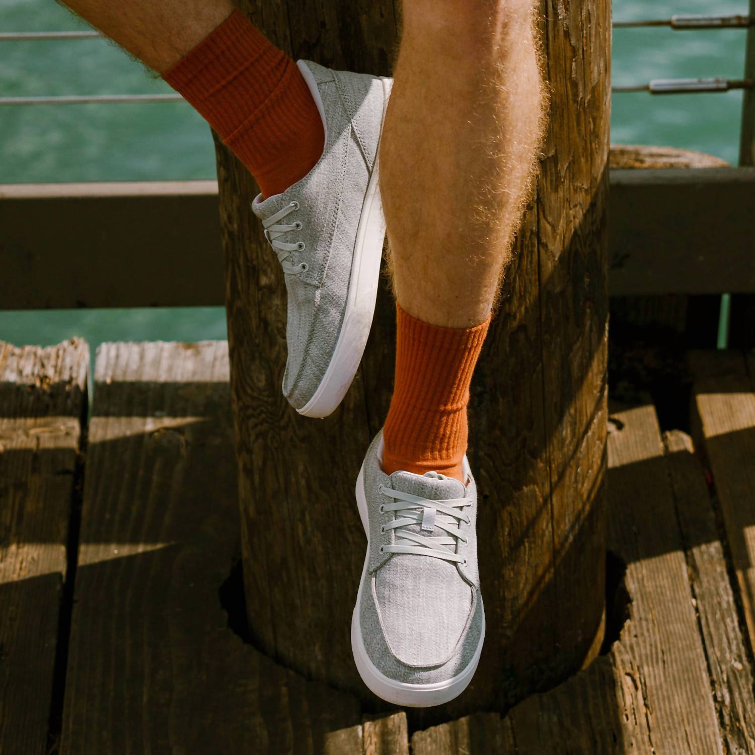 kizik Men's Porto Sneaker in alloy heather - men's sneaker - view 6