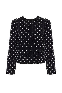 Queens of Archive Kitty Embellished Jacket in black - women's jacket - view 6