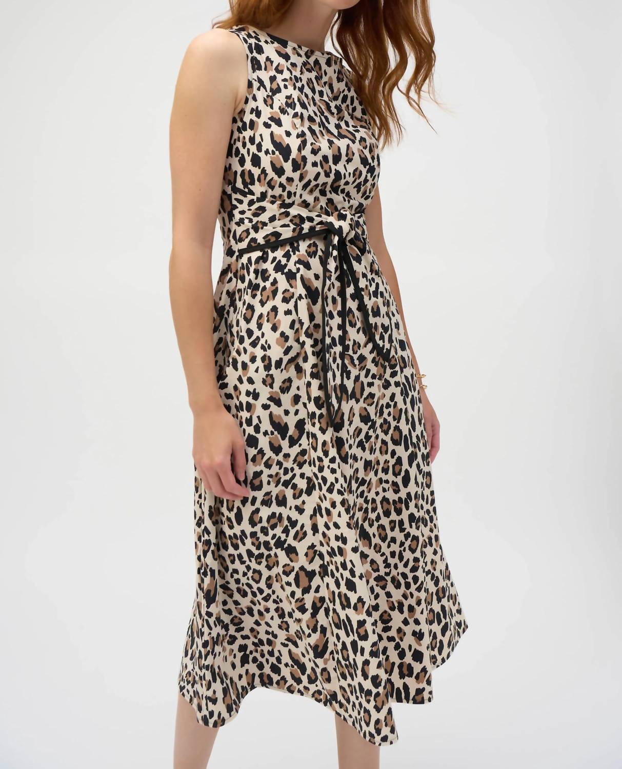 Joseph Ribkoff - Animal Print Fit And Flare Dress