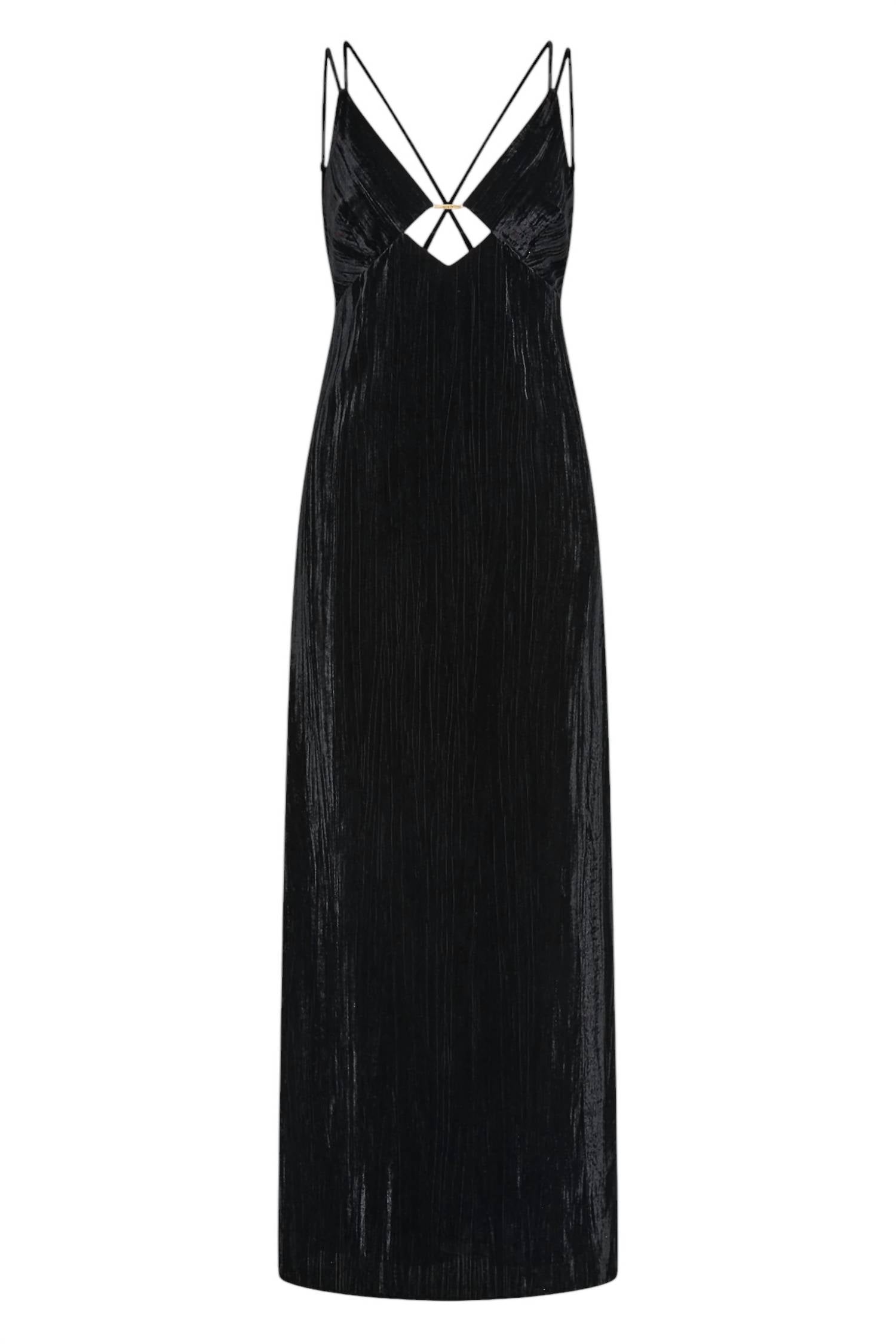 Aje. - Moonbow Velvet Maxi Dress