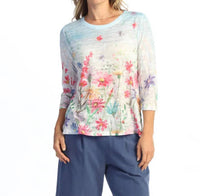 Jess & Jane - Chorus Crew Neck Hi Lo Top