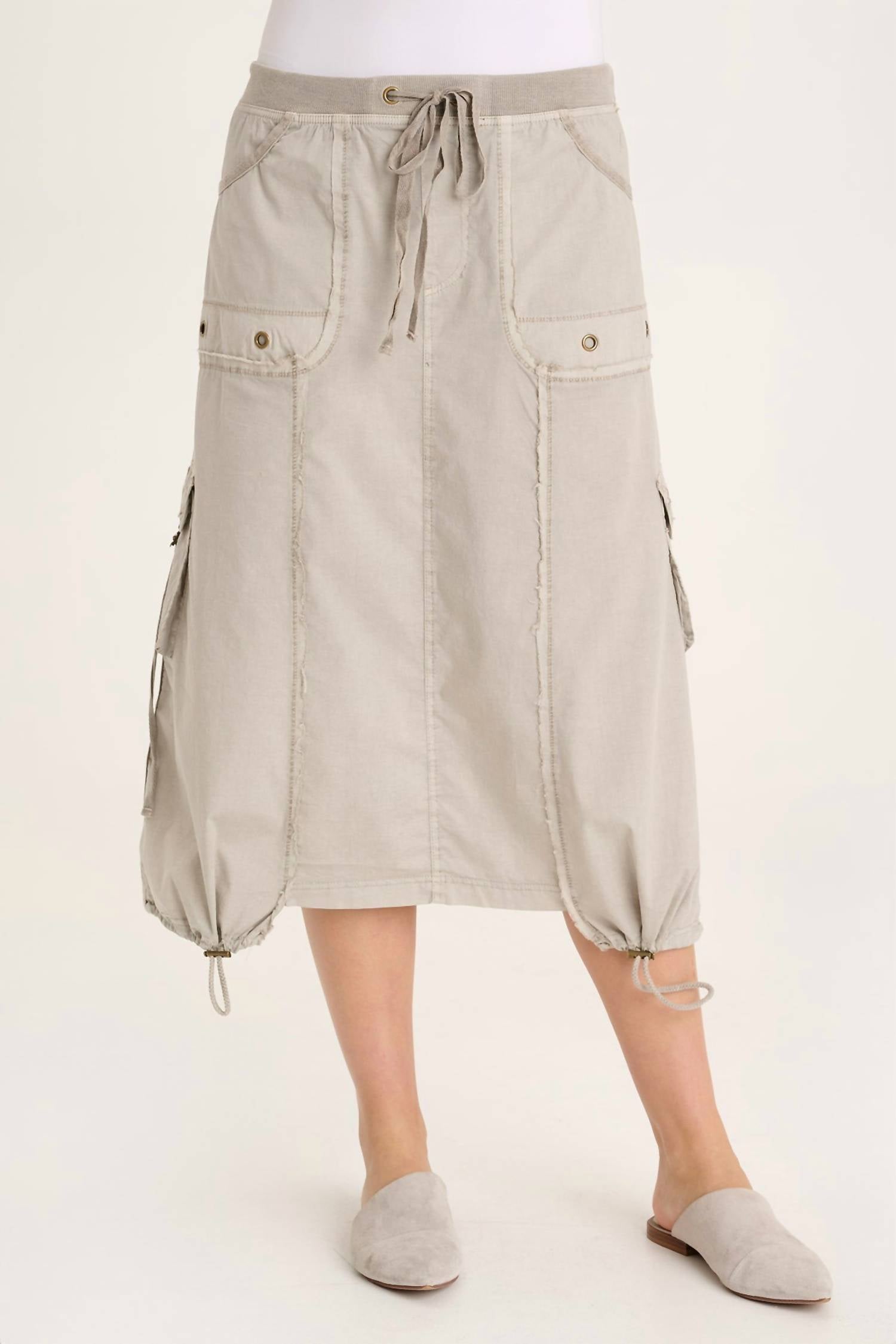Xcvi - Kirsten Poplin Pocket Vest Or Skirt