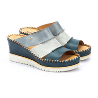 PIKOLINOS Women's Aguadulce Clogs in river - women's shoe - detail view
