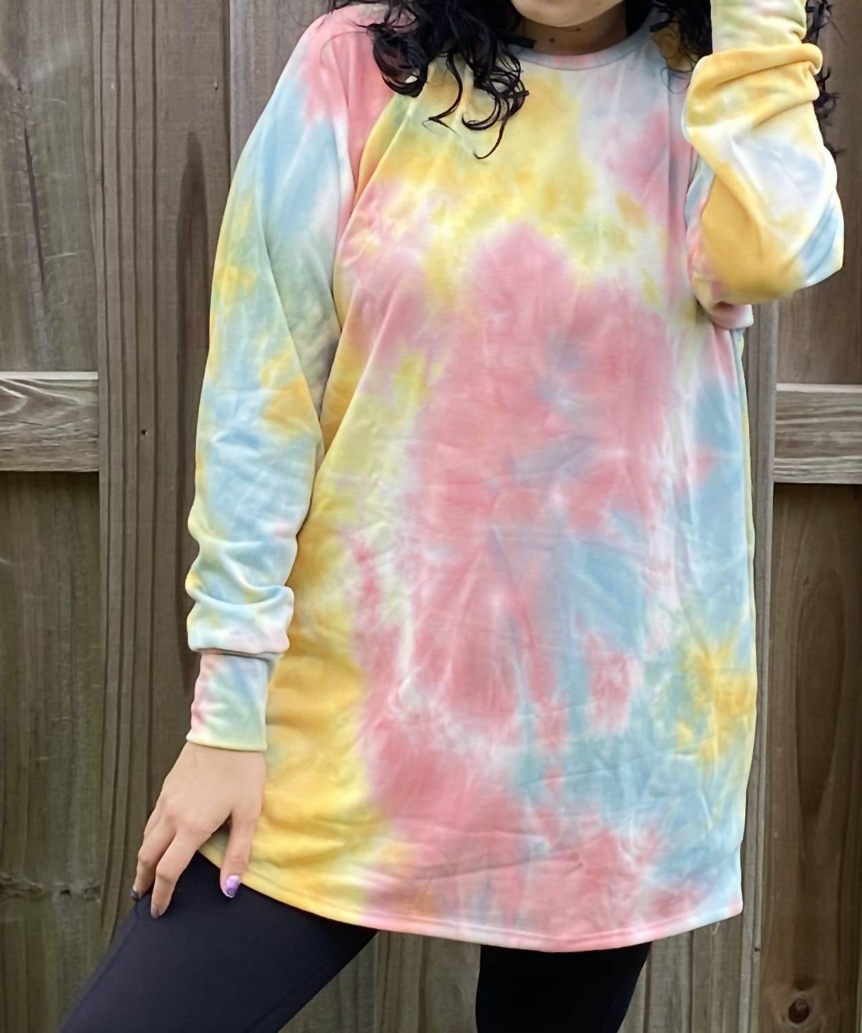 Ellis - Tie Dye Raglan Tunic