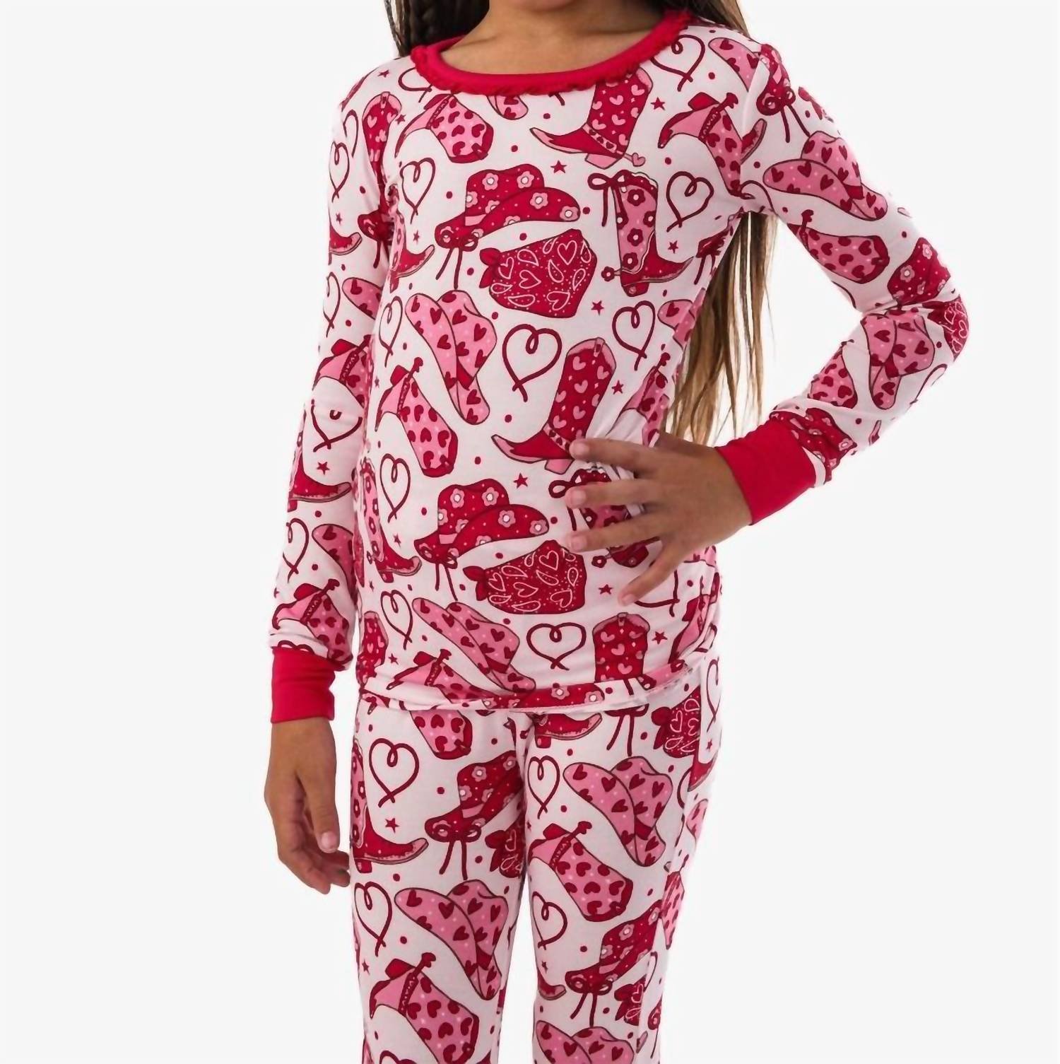 Rufflebutts - Girls Long Sleeve Pajama Set