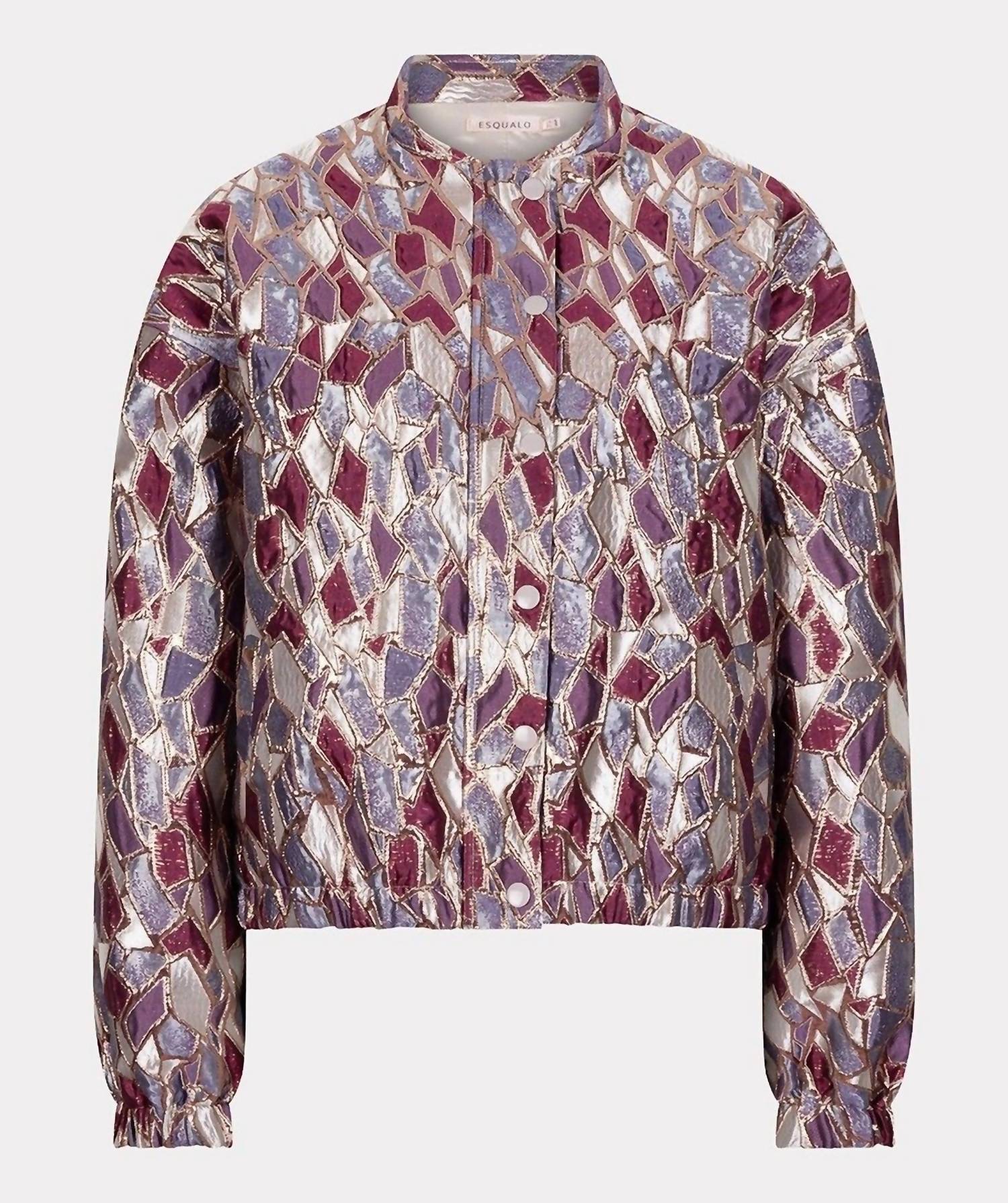 Esqualo - Metallic Bomber Jacket