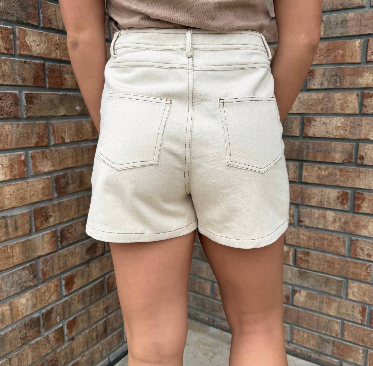 Mother - Get To It High Rise Denim Short