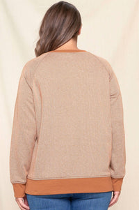 Doe And Rae - Curvy Piper Side Zipper Top