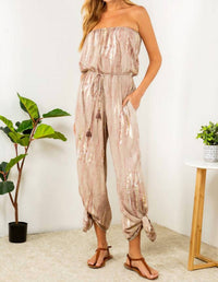 Strapless Jumpsuit