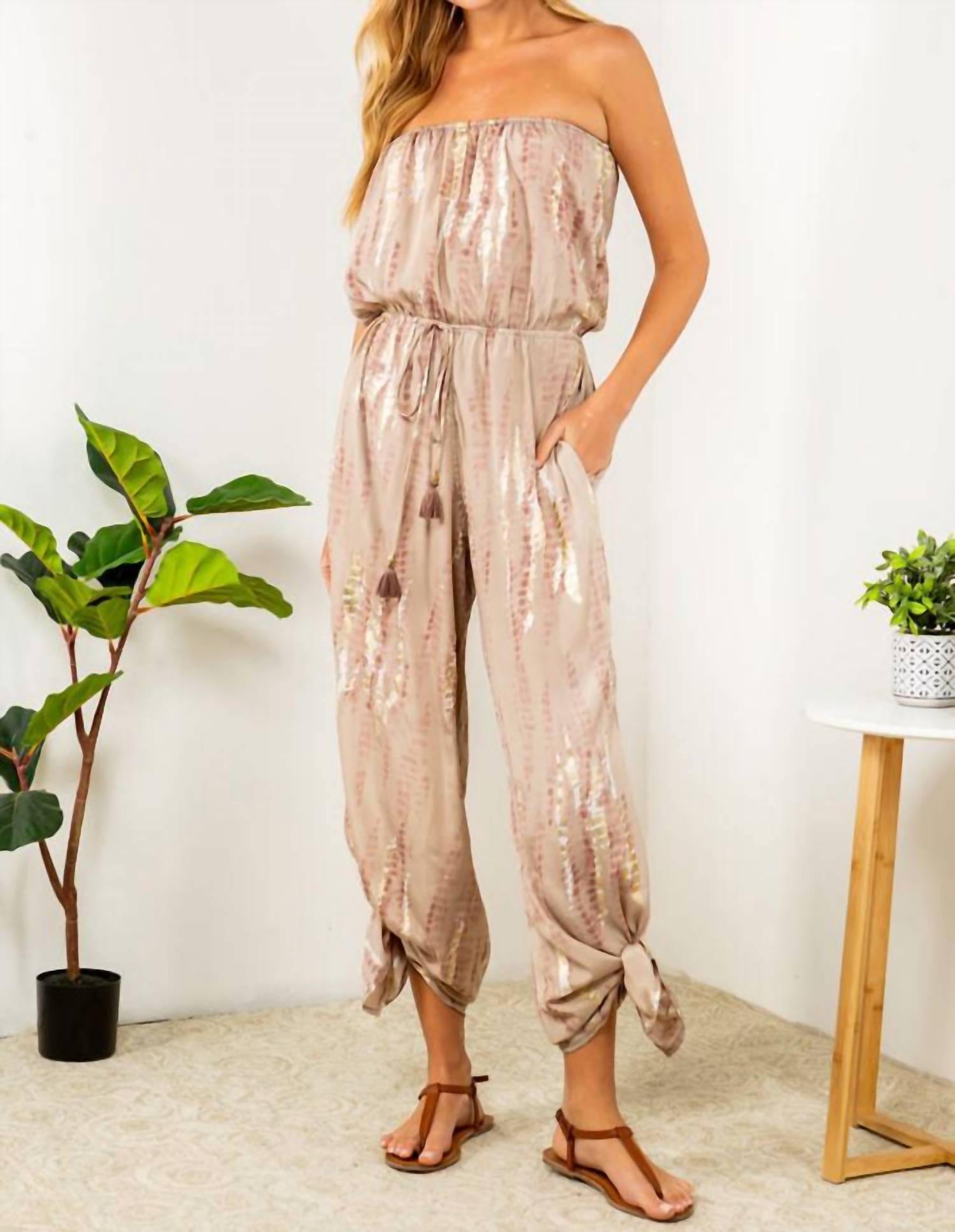 Strapless Jumpsuit