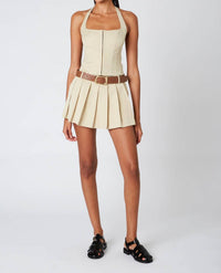 Nia - Fennel Corset Top