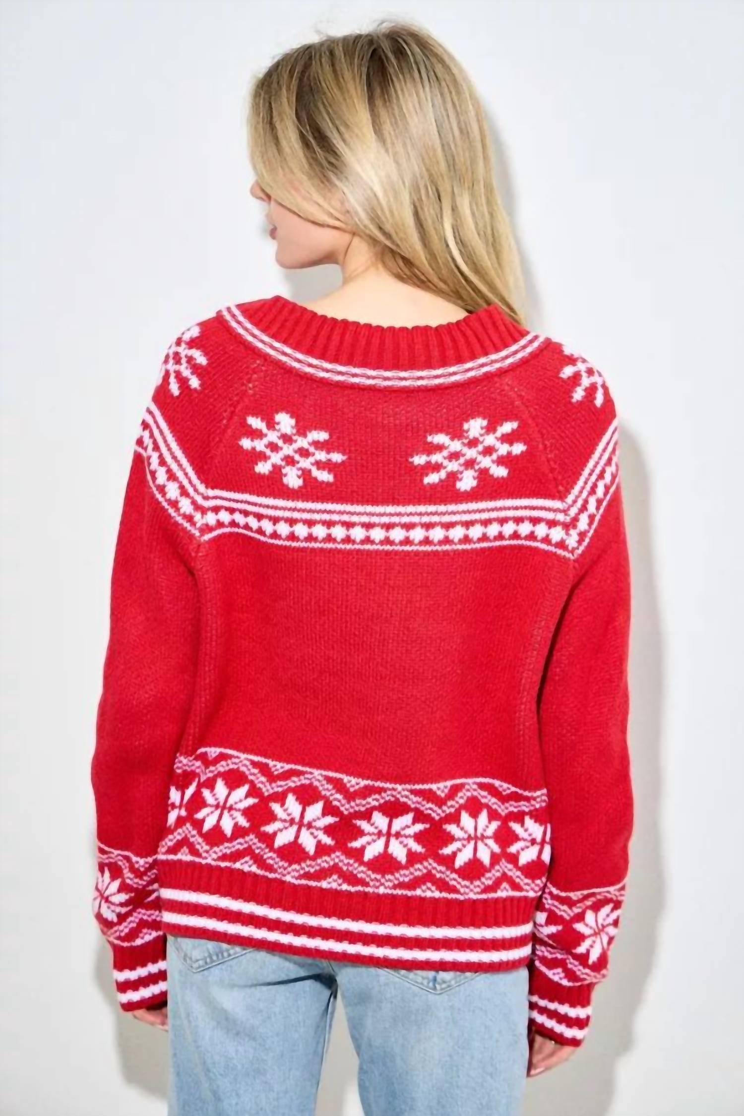 Polagram - Reindeer Cardigan