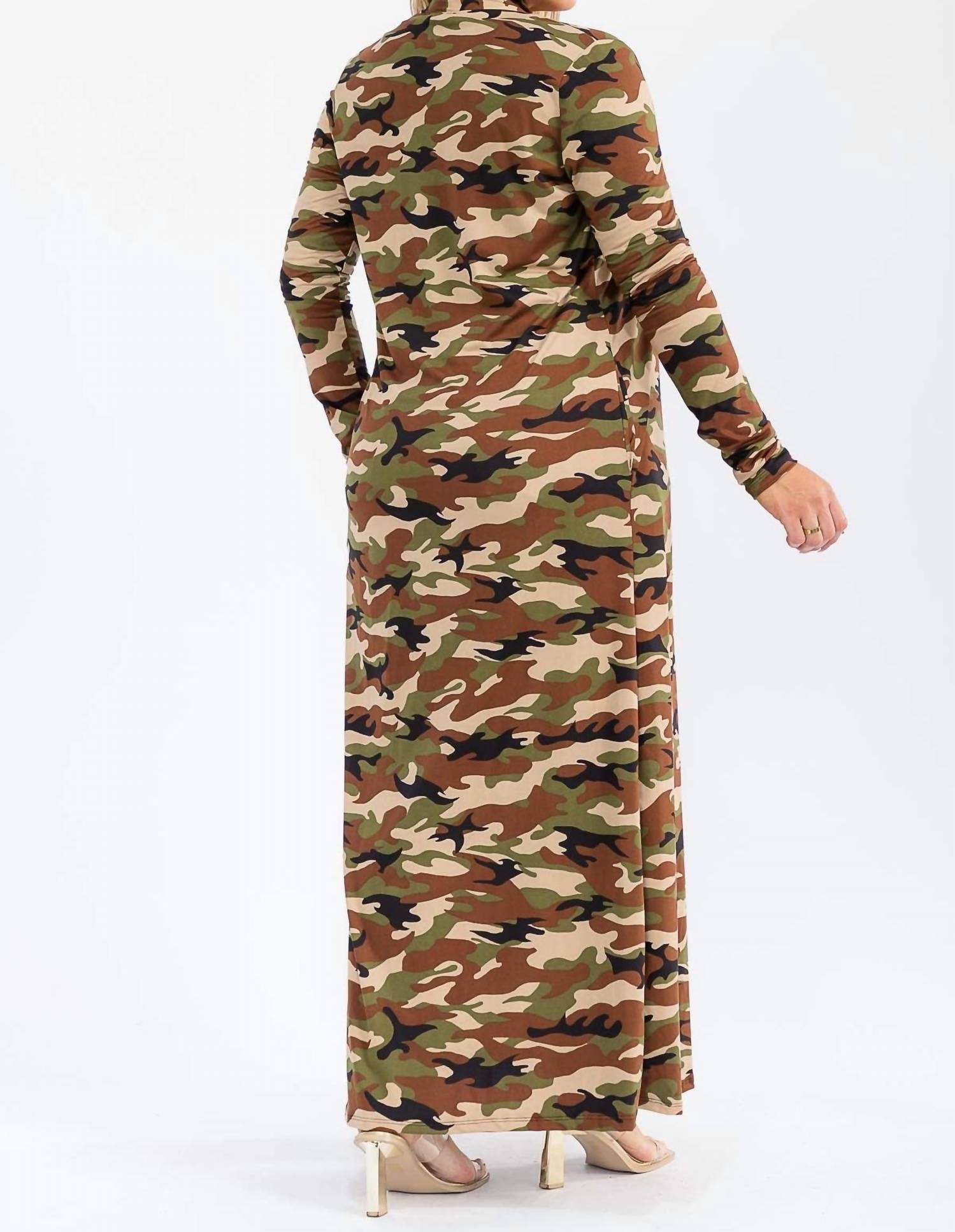 Karen T Design - Long Sleeve Maxi Length Open Front Cardigan