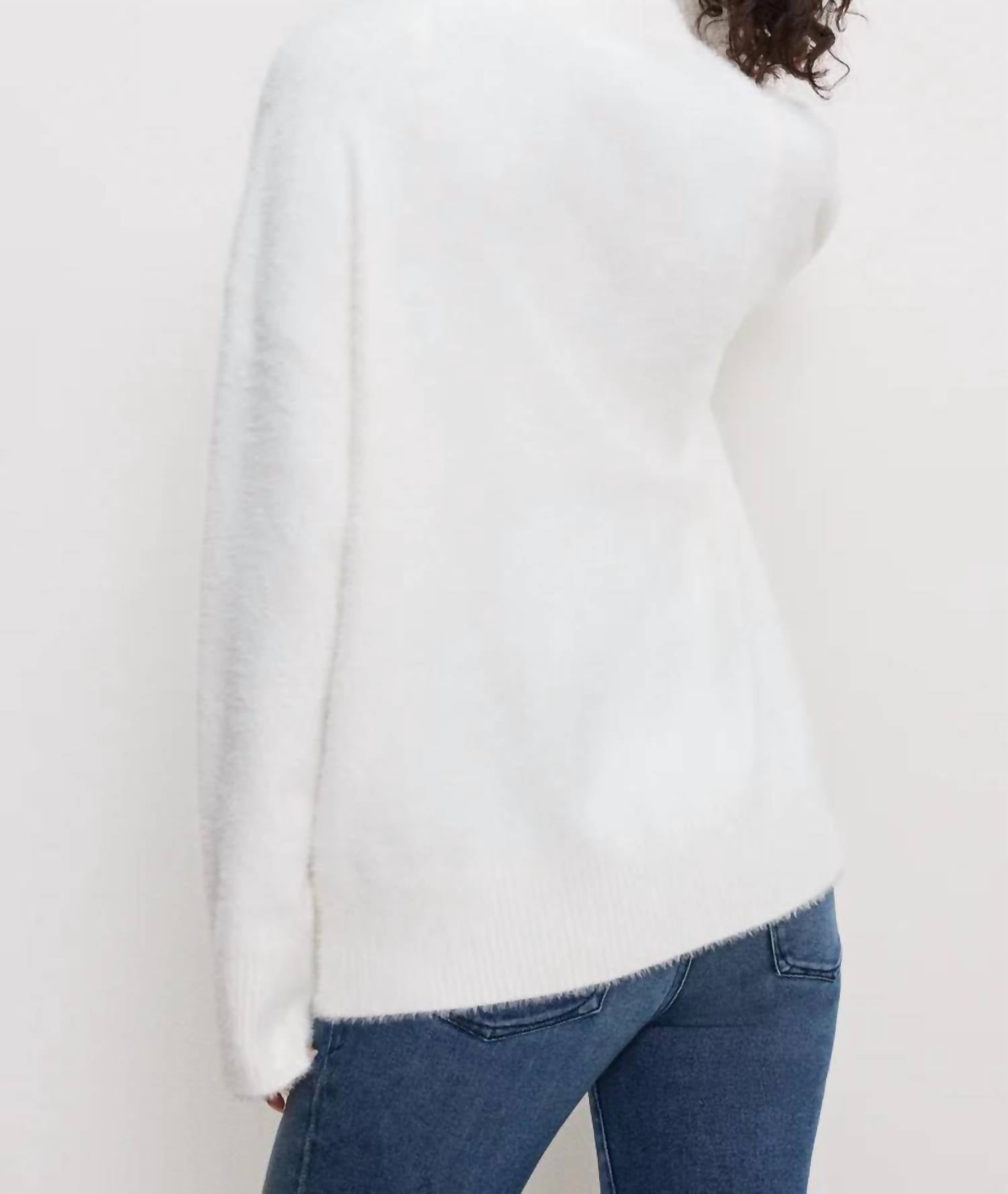 Good American - Oversized Plush Cardigan Top