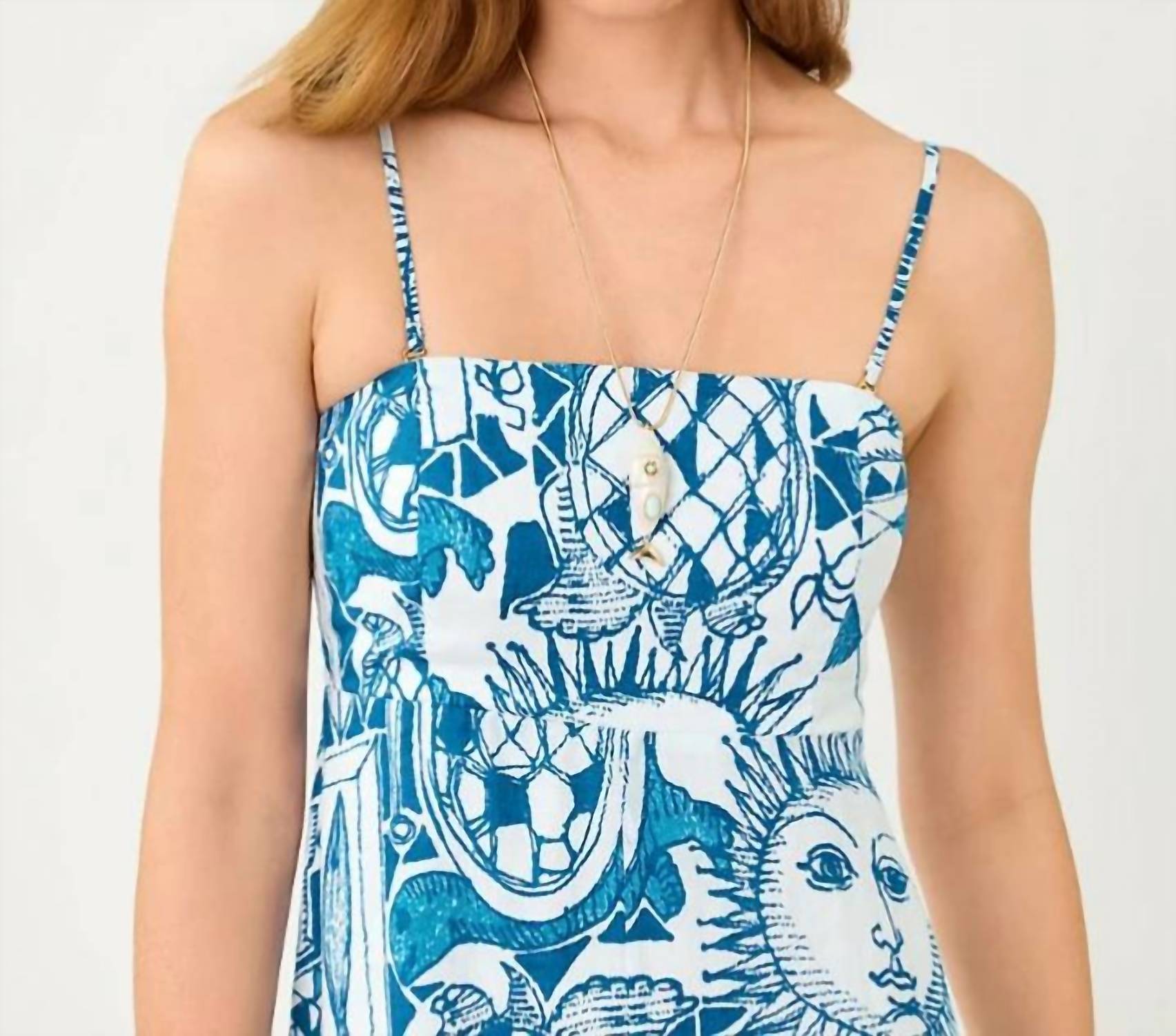 Lilly Pulitzer - JORGIAN LINEN MIDI DRESS