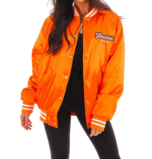 Livylu - Vols Embroidered Satin Jacket