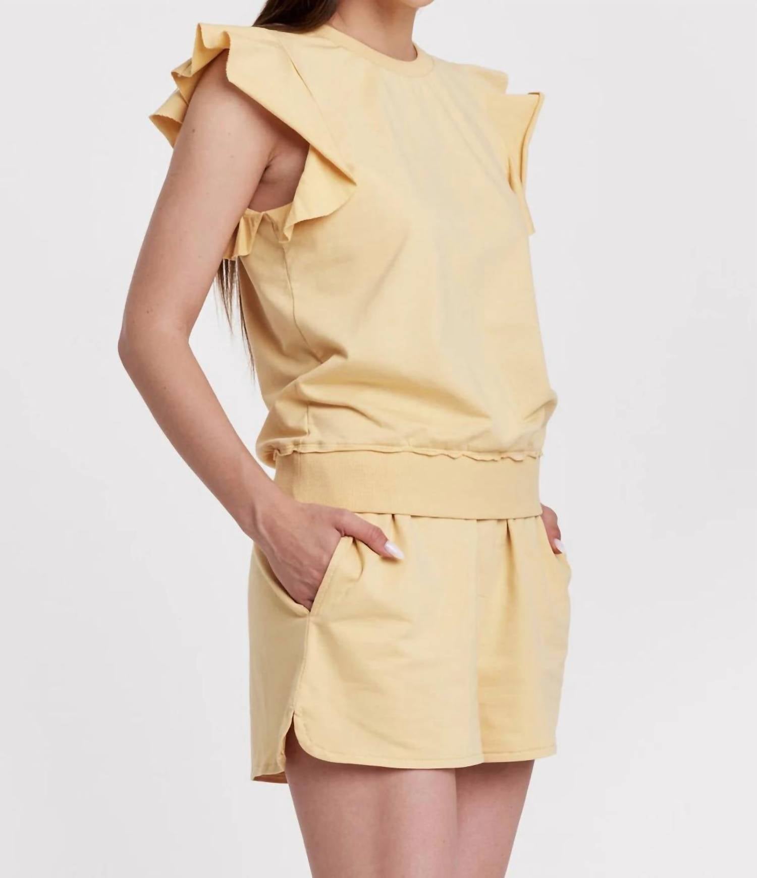 Another Love - Sunshine Sleeveless Sweatshirt