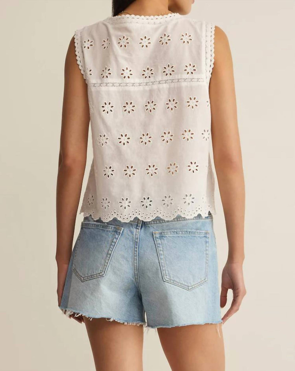 Z Supply - Darcy Eyelet Top
