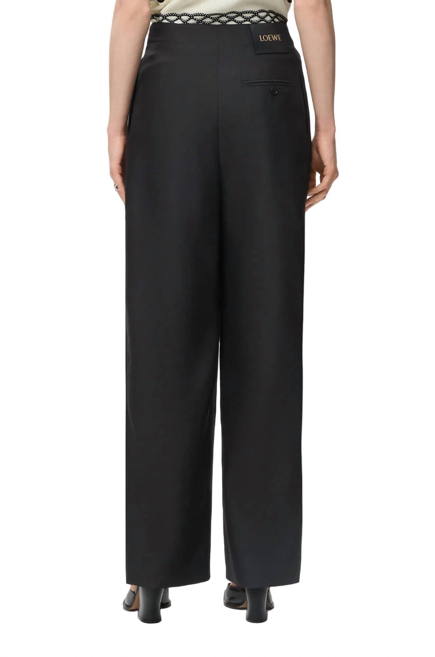 Loewe - Belted Wide Leg Trouser