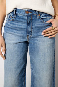 Level99 - Selvedge Wide Leg Cuff Jean