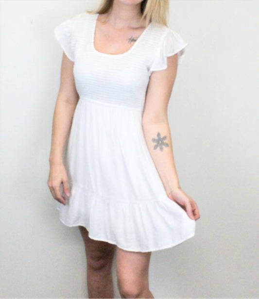 Blu Pepper - Smock Mini Dress