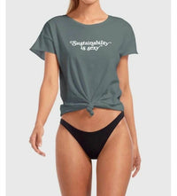 Vitamin A - Sustainability Is Sexy Tee