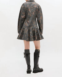 Ganni - Floral Shirt Dress