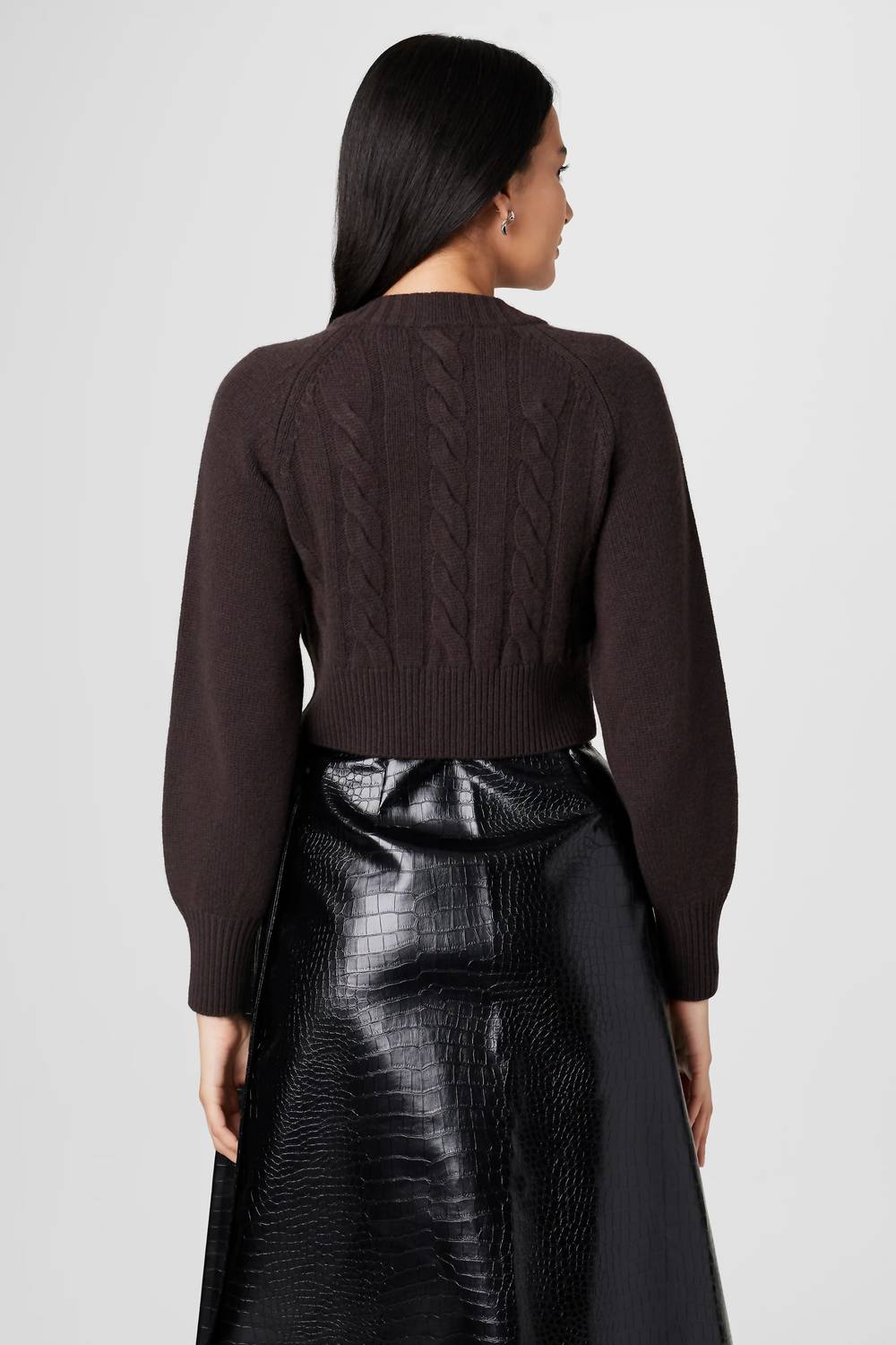 Toccin - Rita Cable Knit Cashmere Cardigan