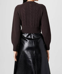 Toccin - Rita Cable Knit Cashmere Cardigan