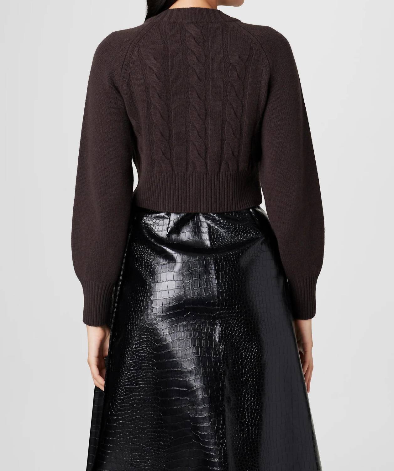 Toccin - Rita Cable Knit Cashmere Cardigan