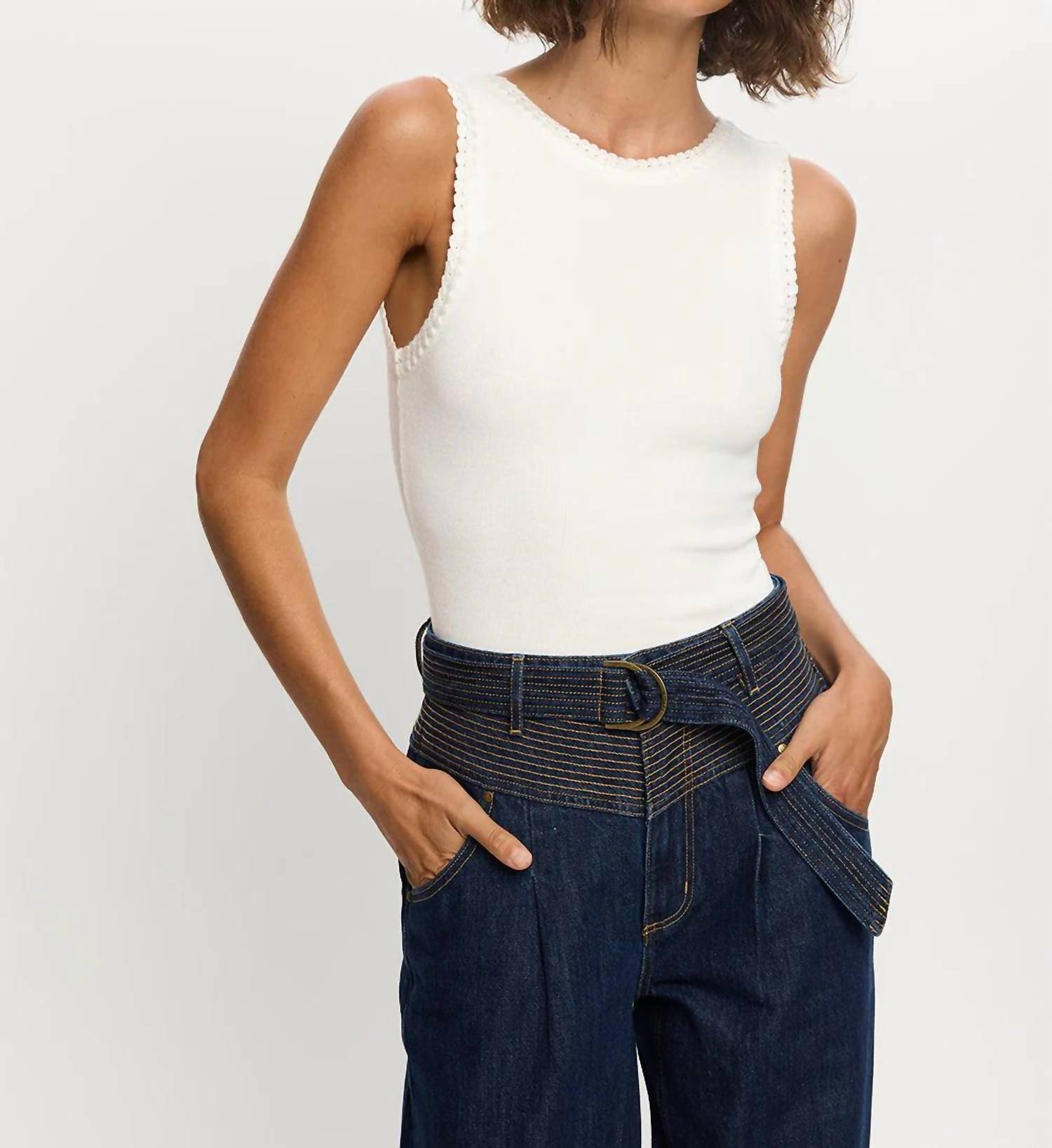 Kivari - Tallulah High Neck Top