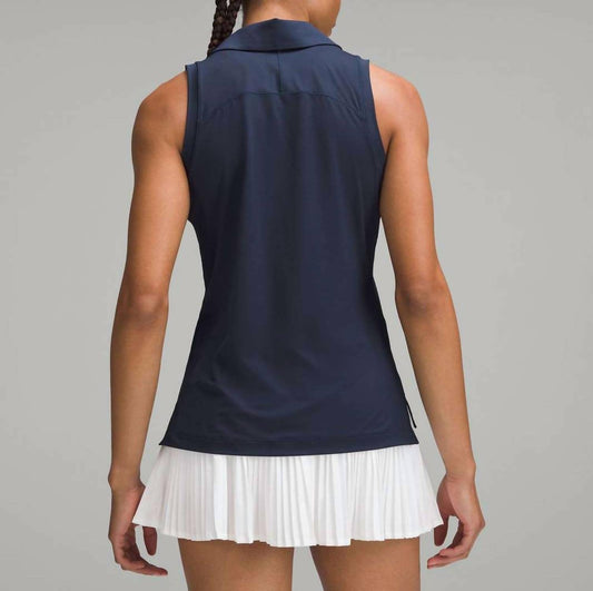 Lululemon - Quick-dry Sleeveless Straight Hem Polo