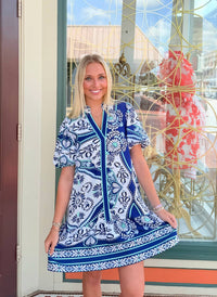 Thml - Puff Sleeve Tiered Dress